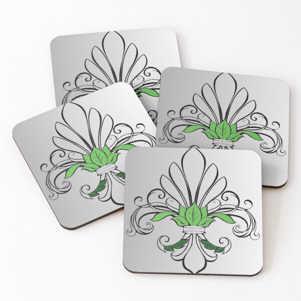 Item preview, Flor de lis with color graphic design print designed and sold by dcrc.