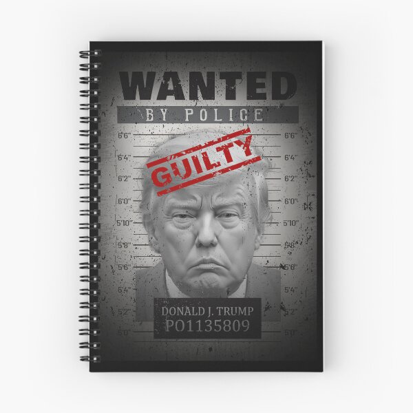 Item preview, Donald Trump Mugshot Wanted Guilty | Lock Him Up Trump Mug Shot  designed and sold by niftee.