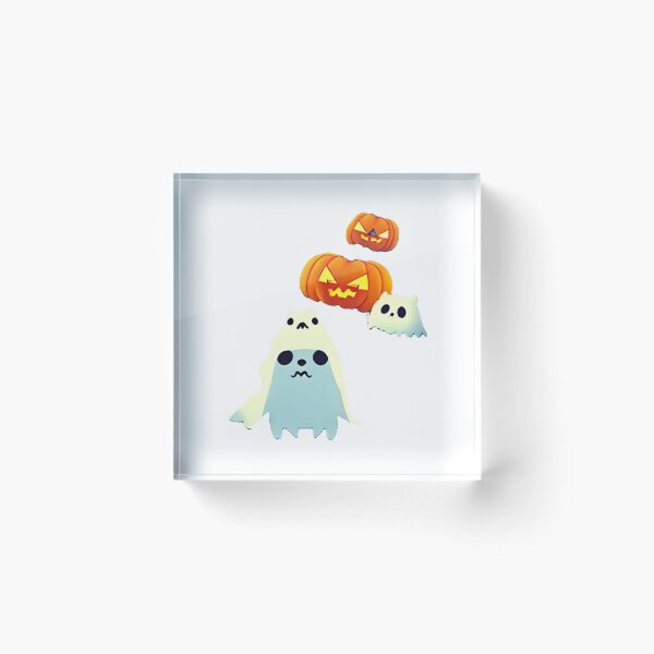Item preview,  Cute Ghost cat Halloween  Hallows Eve Art  designed and sold by sdartproject.