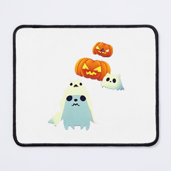 Item preview, Cute Ghost cat Halloween Hallows Eve Art designed and sold by sdartproject.