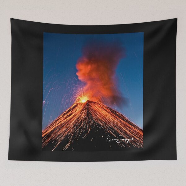 Item preview, Volcano Erupting  designed and sold by oceandesignsfx.