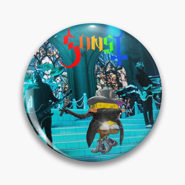 Item preview, Funny Gonst, SpongeBob meme, The band Ghost  designed and sold by artghuleh.