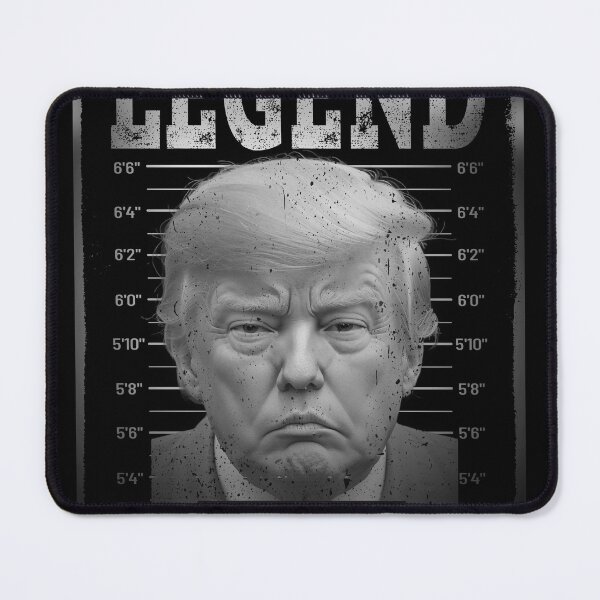 Item preview, Legend - Free Donald Trump Mug Shot Republican President designed and sold by niftee.