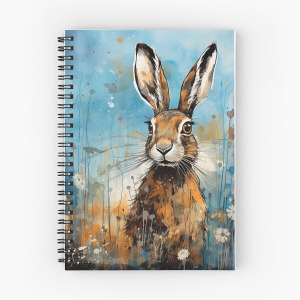 Item preview, blue hare designed and sold by aghnadarragh.