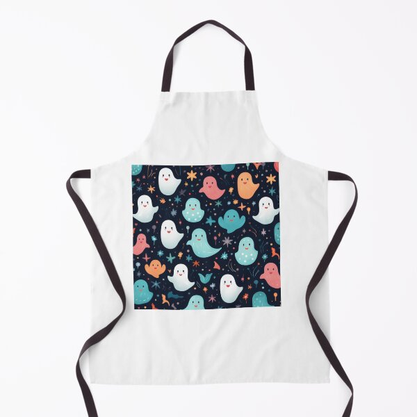Item preview, Happy positive ghosts pattern designed and sold by SmileshareShop.