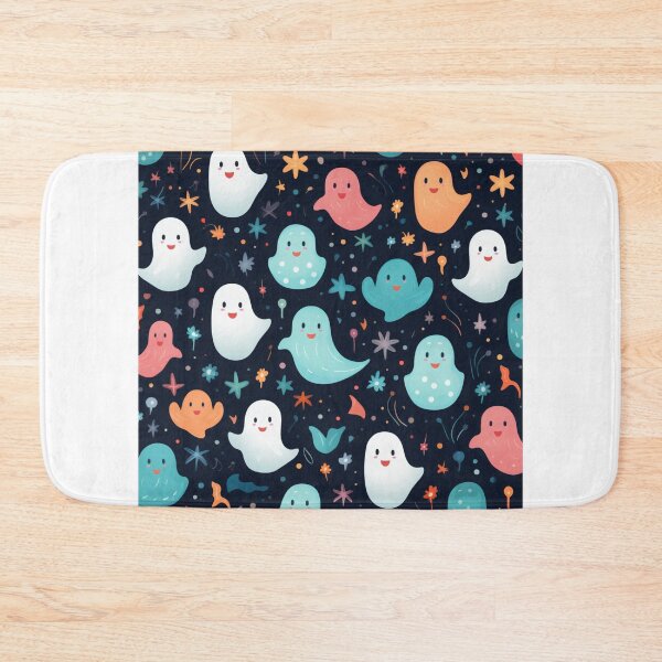 Item preview, Happy positive ghosts pattern designed and sold by SmileshareShop.