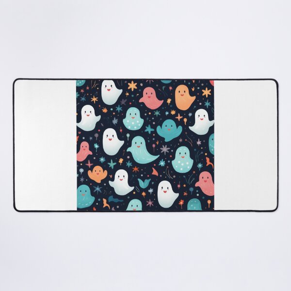 Item preview, Happy positive ghosts pattern designed and sold by SmileshareShop.