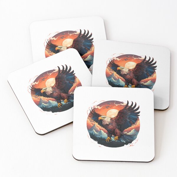 Item preview, Majestic Eagle Soaring High: King of the Skies designed and sold by hamishby.