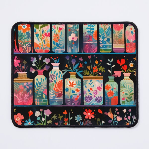 Item preview, Garden vases and bottles 8 designed and sold by Red Witch Art.