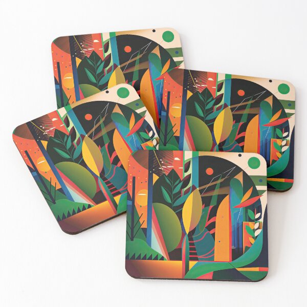 Artikelvorschau, African Jungle Bauhaus Design entworfen und verkauft von ArtificialGenes.