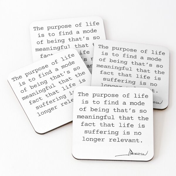 Item preview, The purpose of life - Jordan Peterson designed and sold by LoneMaverick.