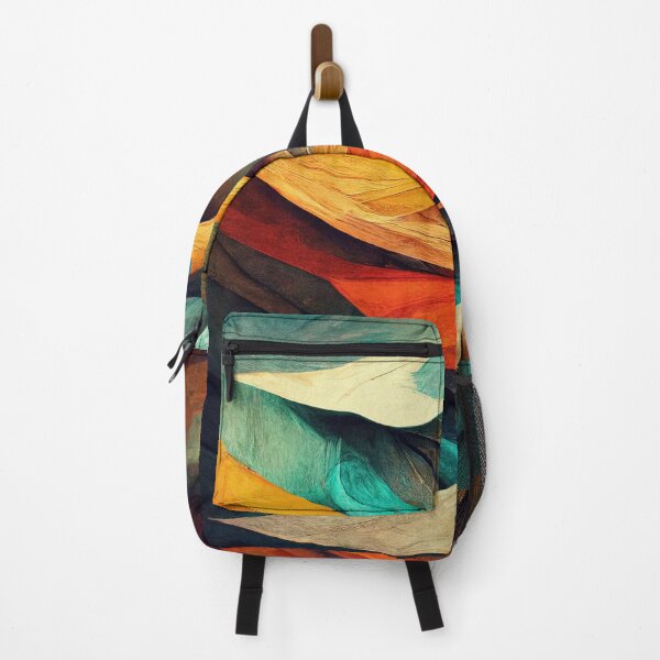 Item preview, Retro Abstract Waves With Orange and Blue Tones designed and sold by Harman83.