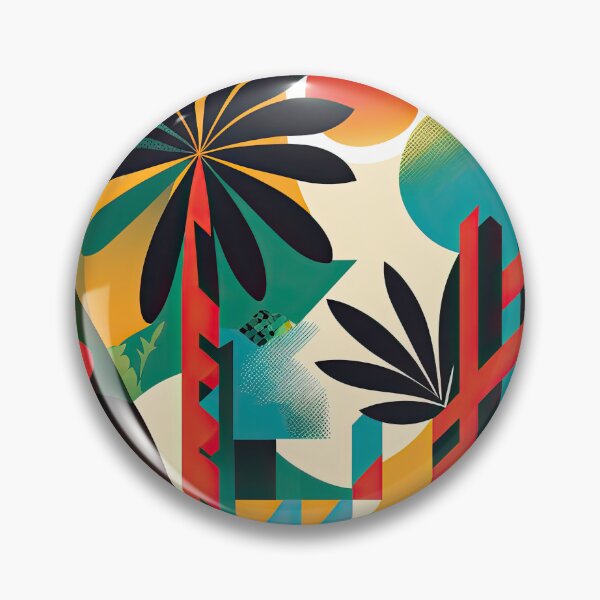 Item preview, African Jungle Bauhaus Design designed and sold by ArtificialGenes.