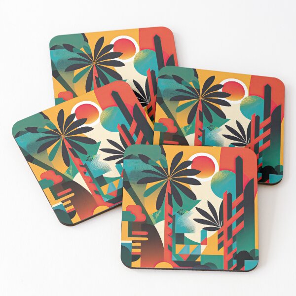 Item preview, African Jungle Bauhaus Design designed and sold by ArtificialGenes.