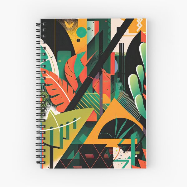 Item preview, African Jungle Bauhaus Design designed and sold by ArtificialGenes.