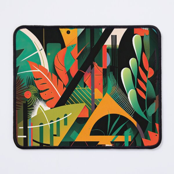 Item preview, African Jungle Bauhaus Design designed and sold by ArtificialGenes.