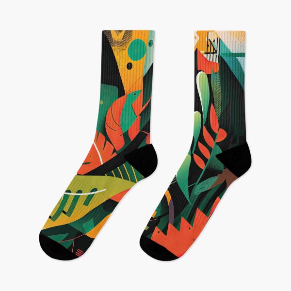 Item preview, African Jungle Bauhaus Design designed and sold by ArtificialGenes.