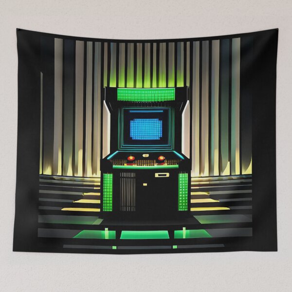 Item preview, Retro pixel arcade parlour unit. designed and sold by shaynetwright.