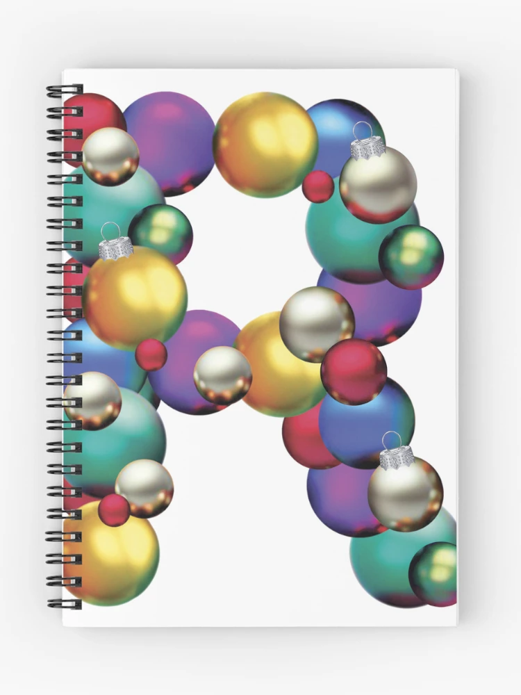 Thumbnail 1 of 3, Journal, CHRISTMAS LETTER R designed and sold by ART-TYPE.