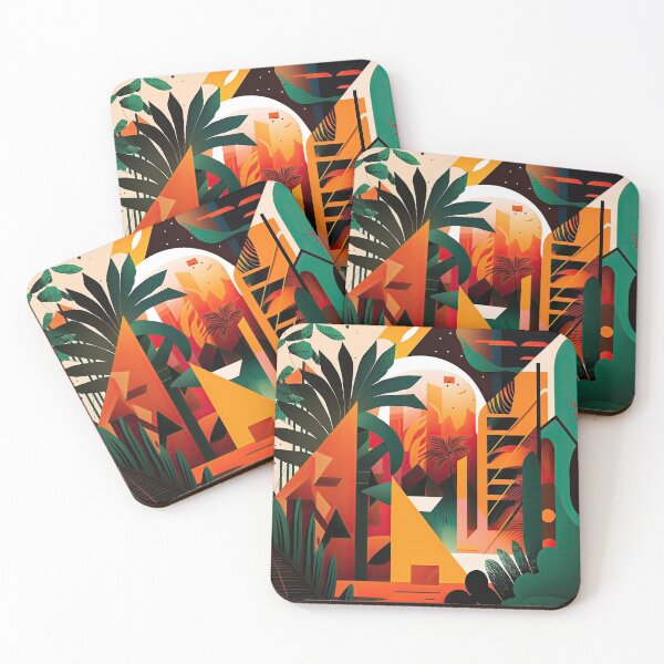 Artikelvorschau, African Jungle Bauhaus Design entworfen und verkauft von ArtificialGenes.