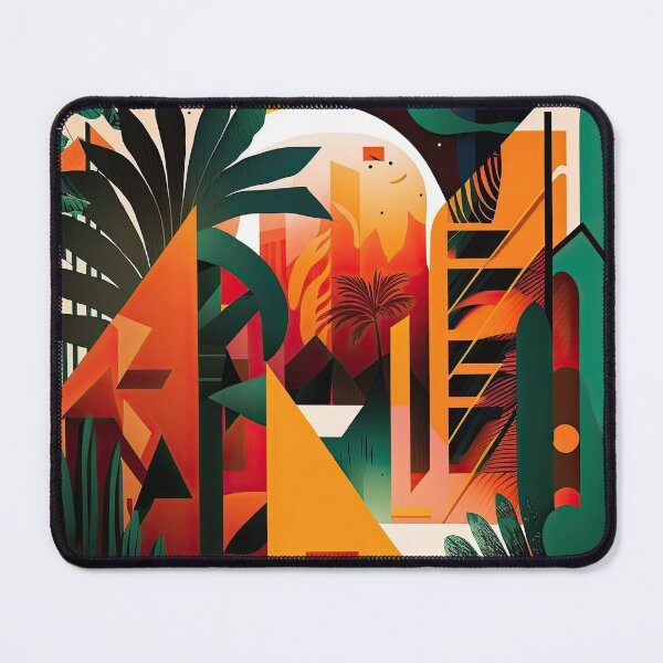 Item preview, African Jungle Bauhaus Design designed and sold by ArtificialGenes.