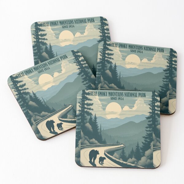 Item preview, parque nacional de las grandes montañas humeantes 4 designed and sold by Ripoubsb.