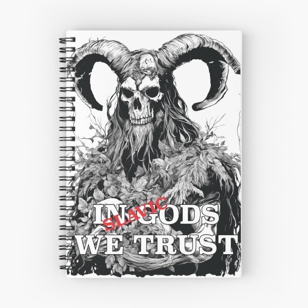 Item preview, Slavic Leshy with human skull - In Slavic Gods we Trust designed and sold by 3INSTUDIO.