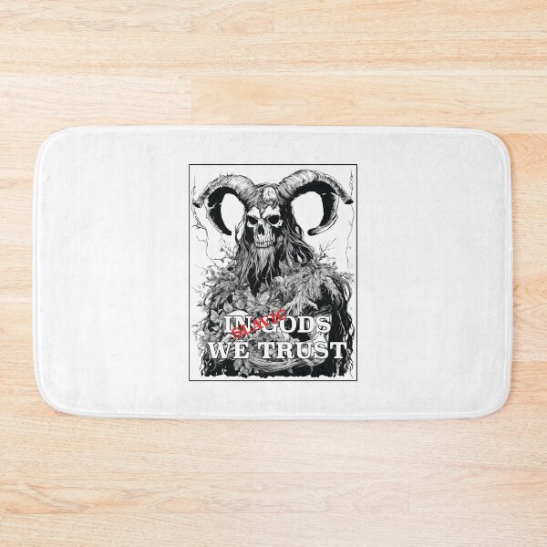 Item preview, Slavic Leshy with human skull - In Slavic Gods we Trust designed and sold by 3INSTUDIO.