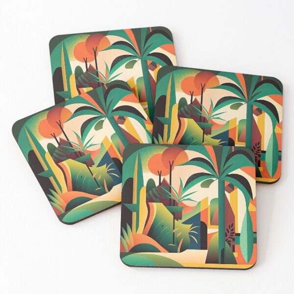 Item preview, African Jungle Bauhaus Design designed and sold by ArtificialGenes.