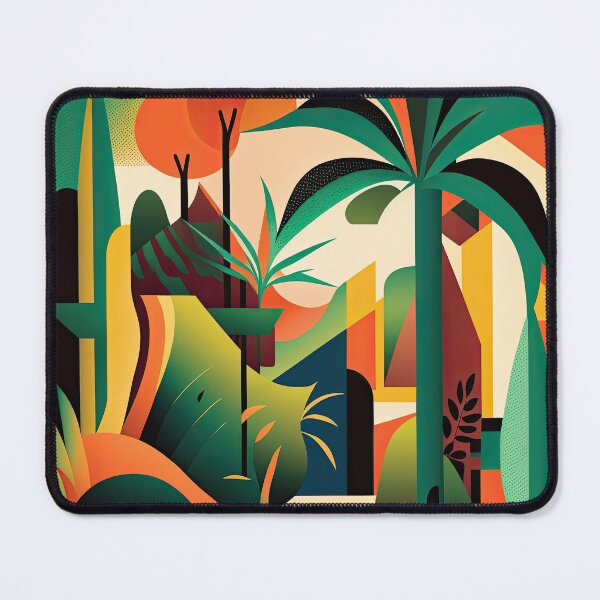 Item preview, African Jungle Bauhaus Design designed and sold by ArtificialGenes.