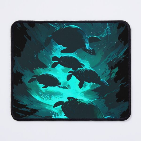 Item preview, Lindas tortugas marinas nadando designed and sold by HideTheInsanity.