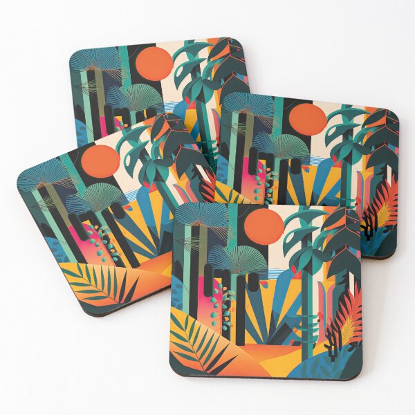 Item preview, African Jungle Bauhaus Design designed and sold by ArtificialGenes.