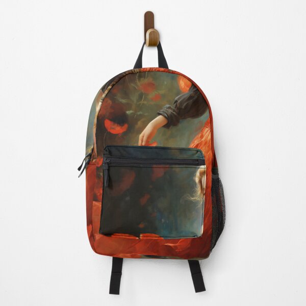Item preview, Lady with Red Poppies designed and sold by Red Witch Art.