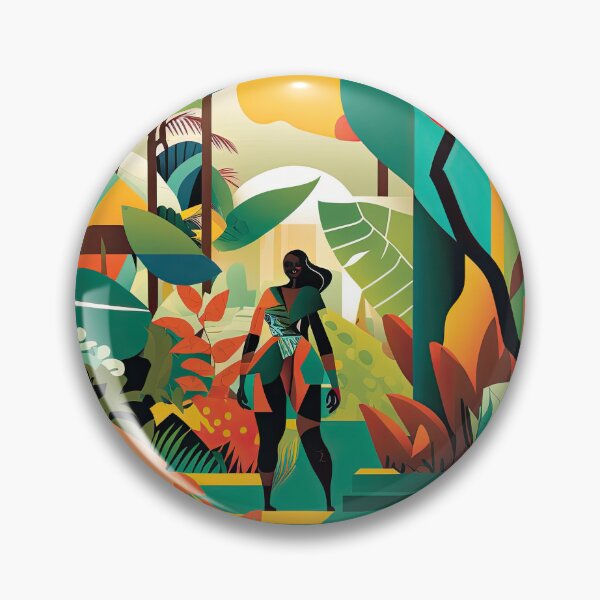 Artikelvorschau, African Jungle Bauhaus Design entworfen und verkauft von ArtificialGenes.