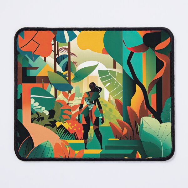 Item preview, African Jungle Bauhaus Design designed and sold by ArtificialGenes.
