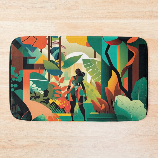 Item preview, African Jungle Bauhaus Design designed and sold by ArtificialGenes.