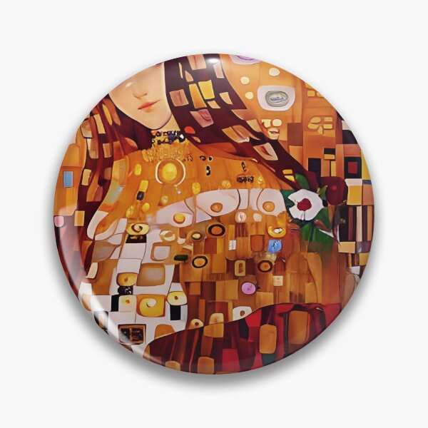 Item preview, Klimt Style Girl with Red Hair  designed and sold by Dana Roper.