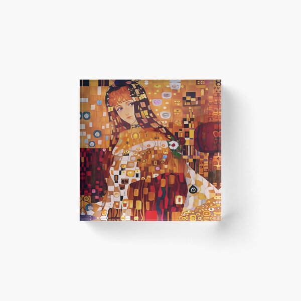 Item preview, Klimt Style Girl with Red Hair  designed and sold by Dana Roper.