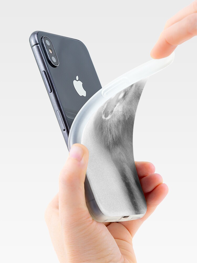 Alternate view of Double Exposure Fox iPhone Case & Cover