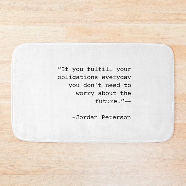 Item preview, Worry not of the future - Jordan Peterson designed and sold by LoneMaverick.