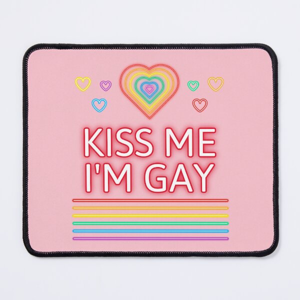 Item preview, Kiss Me, I'm Gay Funny LGBTQ+ [Limited Edition] designed and sold by Harmonick-Tees.