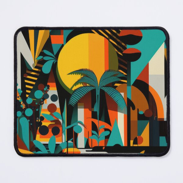 Artikelvorschau, African Jungle Bauhaus Design entworfen und verkauft von ArtificialGenes.