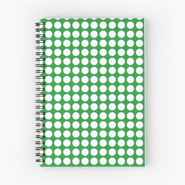 Item preview, Retro white dots on green designed and sold by knappidesign.