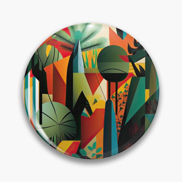 Item preview, African Jungle Bauhaus Design designed and sold by ArtificialGenes.