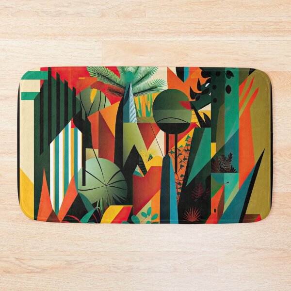 Item preview, African Jungle Bauhaus Design designed and sold by ArtificialGenes.