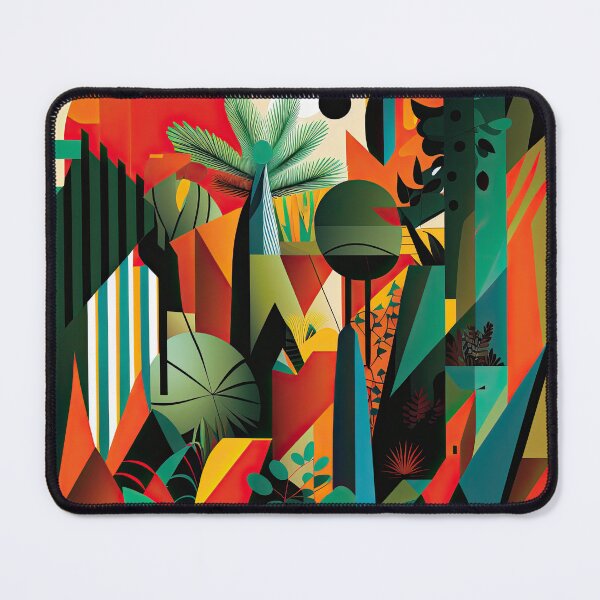 Item preview, African Jungle Bauhaus Design designed and sold by ArtificialGenes.