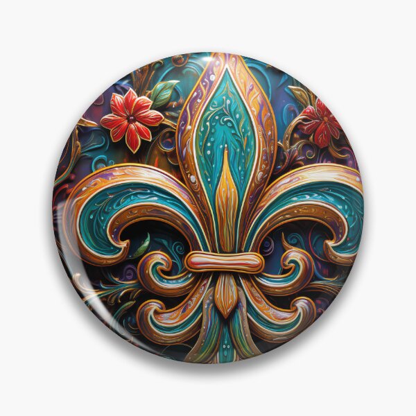 Item preview, Fleur de lis digital print designed and sold by dcrc.