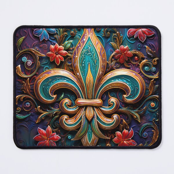 Item preview, Fleur de lis digital print designed and sold by dcrc.