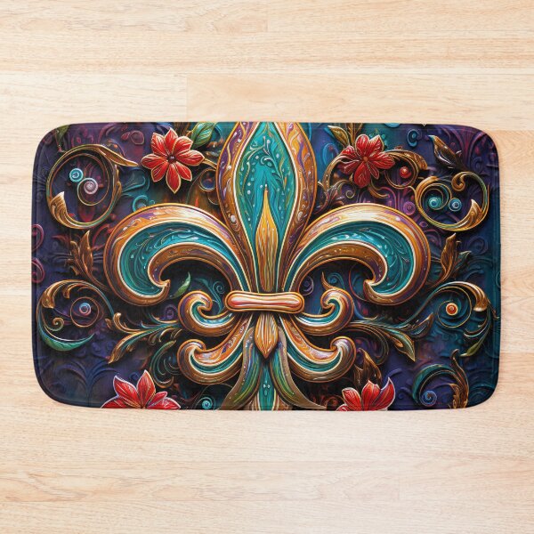 Item preview, Fleur de lis digital print designed and sold by dcrc.