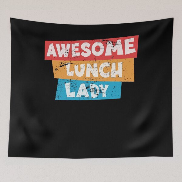 Item preview, Awesome Lunch Lady T-Shirt Funny Lunch Lady Gift Tee designed and sold by 14thFloor.